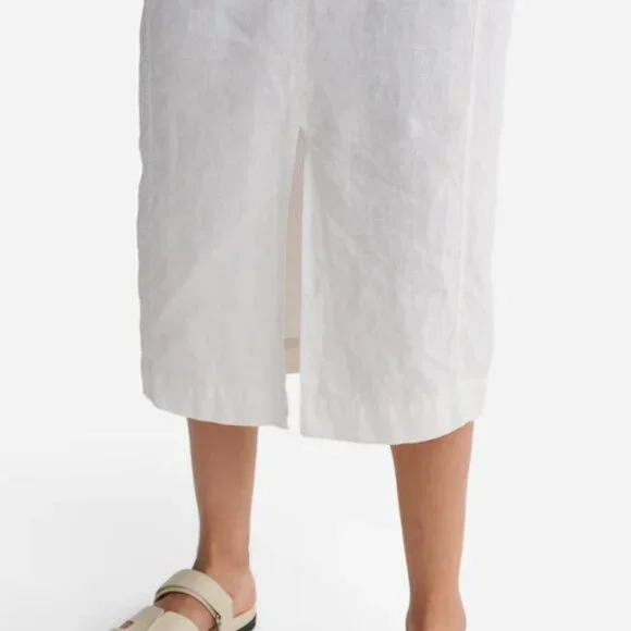 Mate the label organic linen tank center seam dress - Picture 4 of 8